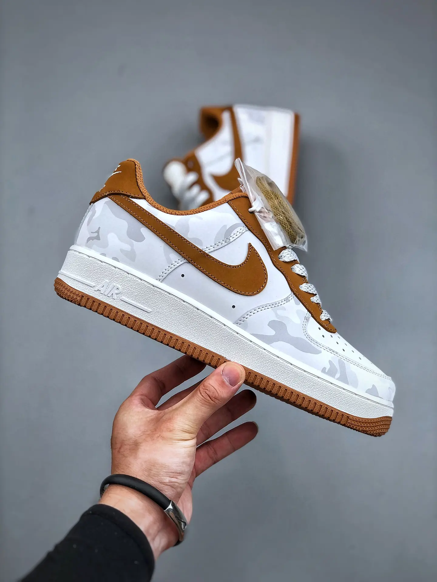 Exploring the World of Nike Air Force 1 Replicas: White, Brown, and Grey Variants | YtaYta