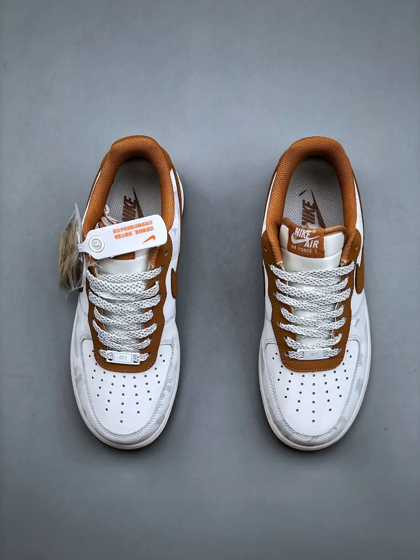 Exploring the World of Nike Air Force 1 Replicas: White, Brown, and Grey Variants | YtaYta