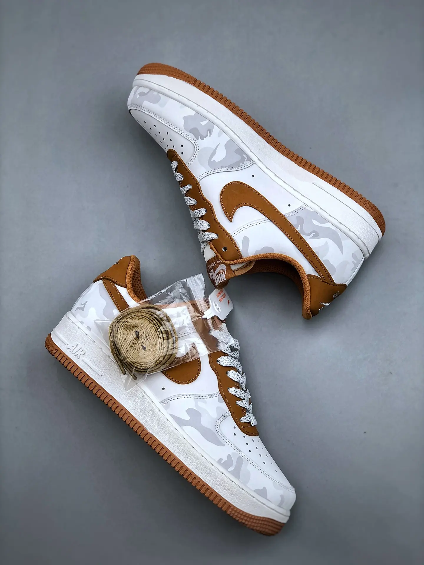 Exploring the World of Nike Air Force 1 Replicas: White, Brown, and Grey Variants | YtaYta