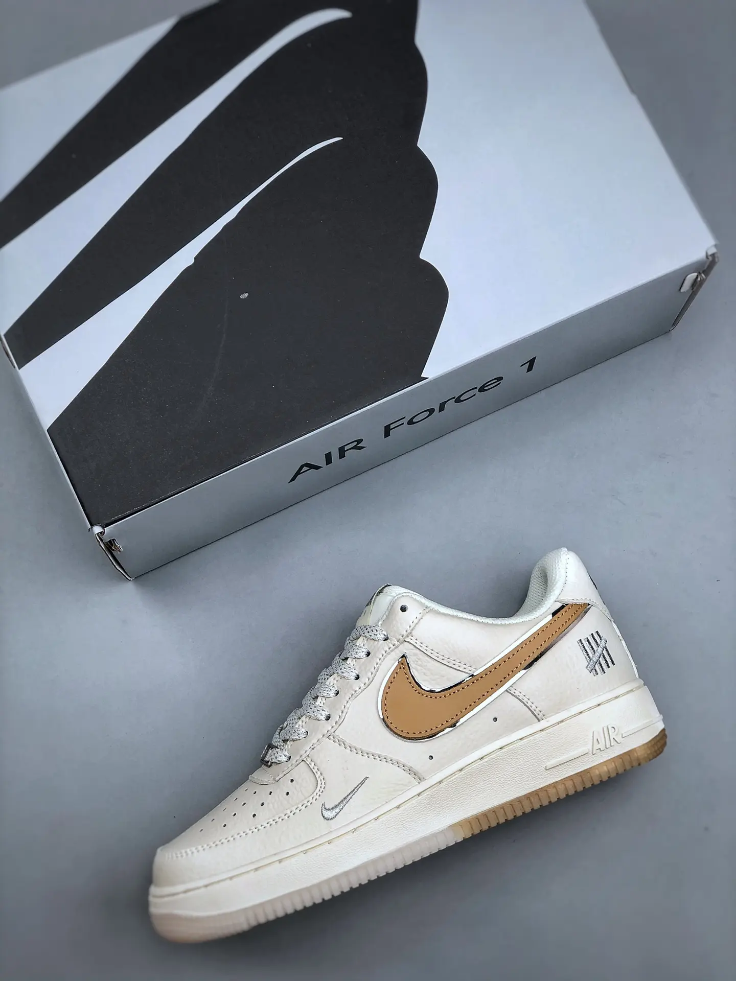 Exploring the Nike Air Force 1 Low Shadow Sail Fossil Light Bone Replica | YtaYta