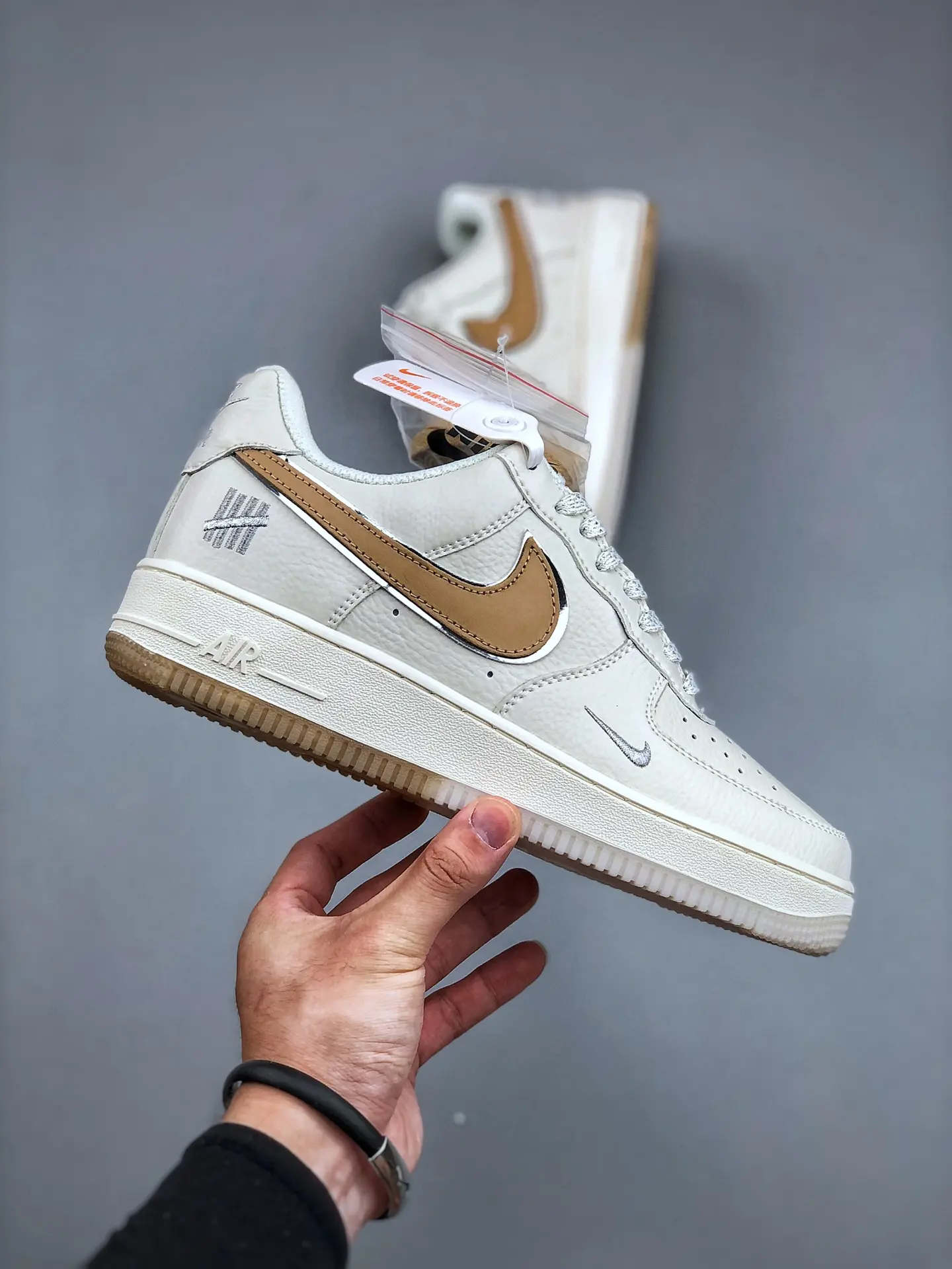 Exploring the Nike Air Force 1 Low Shadow Sail Fossil Light Bone Replica | YtaYta