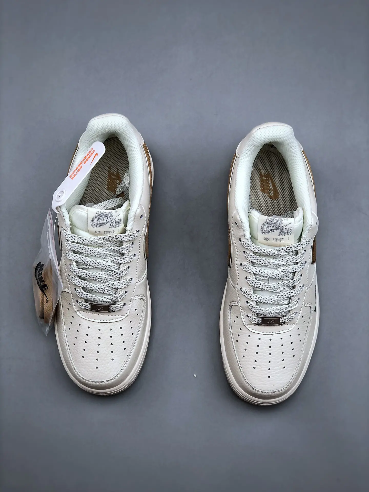 Exploring the Nike Air Force 1 Low Shadow Sail Fossil Light Bone Replica | YtaYta