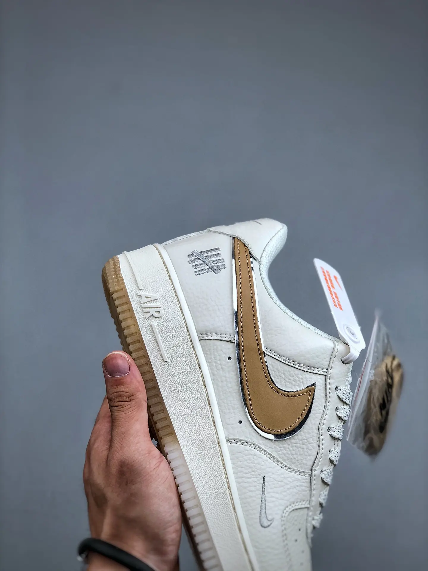 Exploring the Nike Air Force 1 Low Shadow Sail Fossil Light Bone Replica | YtaYta