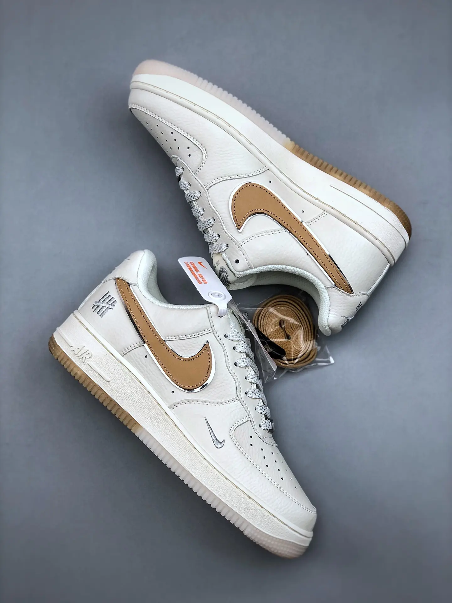 Exploring the Nike Air Force 1 Low Shadow Sail Fossil Light Bone Replica | YtaYta