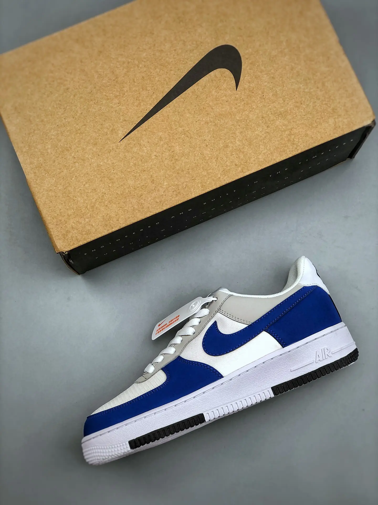 Nike Air Force 1 Low '07 LV8 Time Warp Royal Blue White Grey Replica | YtaYta