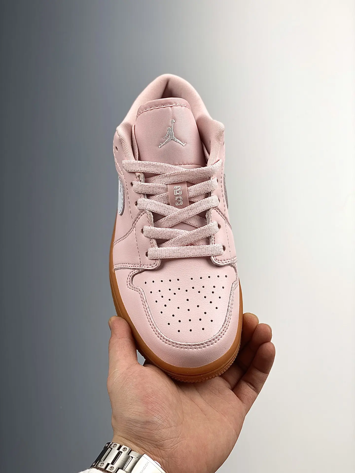 Unveiling the Replica Air Jordan 1 Low Arctic Pink Gum Sneakers | YtaYta