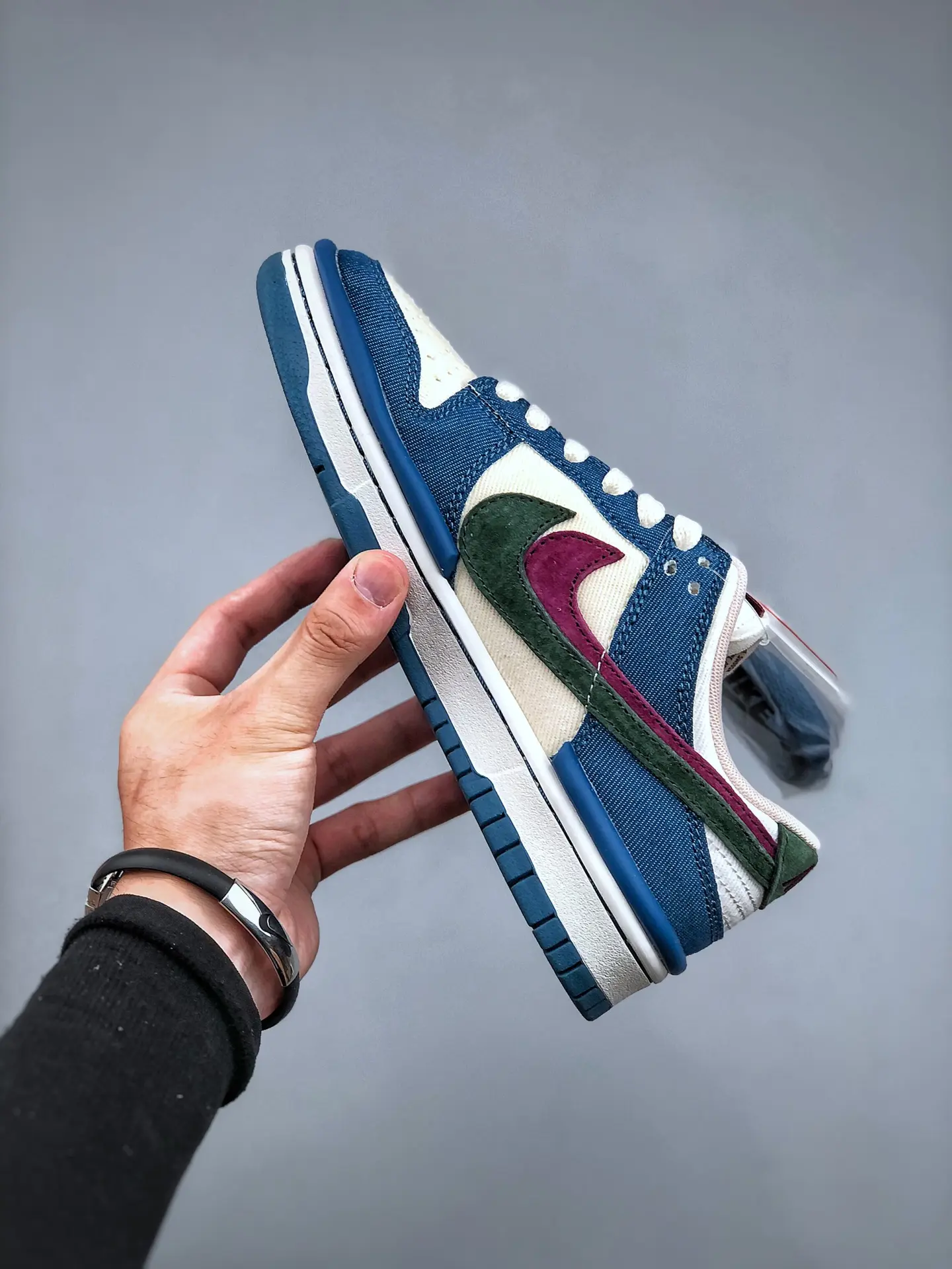 Otomo Katsuhiro x Nike SB Dunk Low Denim Blue Green Purple Replica Review | YtaYta