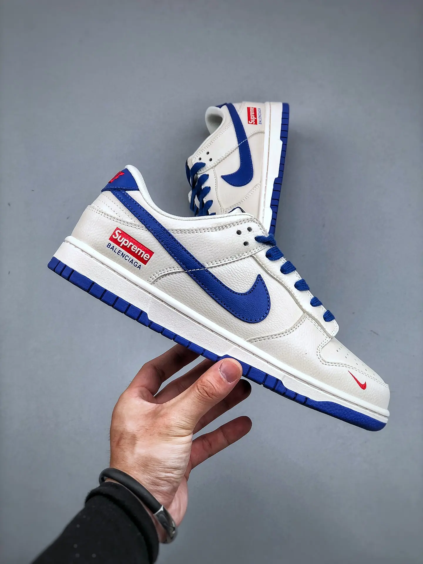 Supreme x University Nike SB Dunk Low Royal Blue Red White Replica | YtaYta