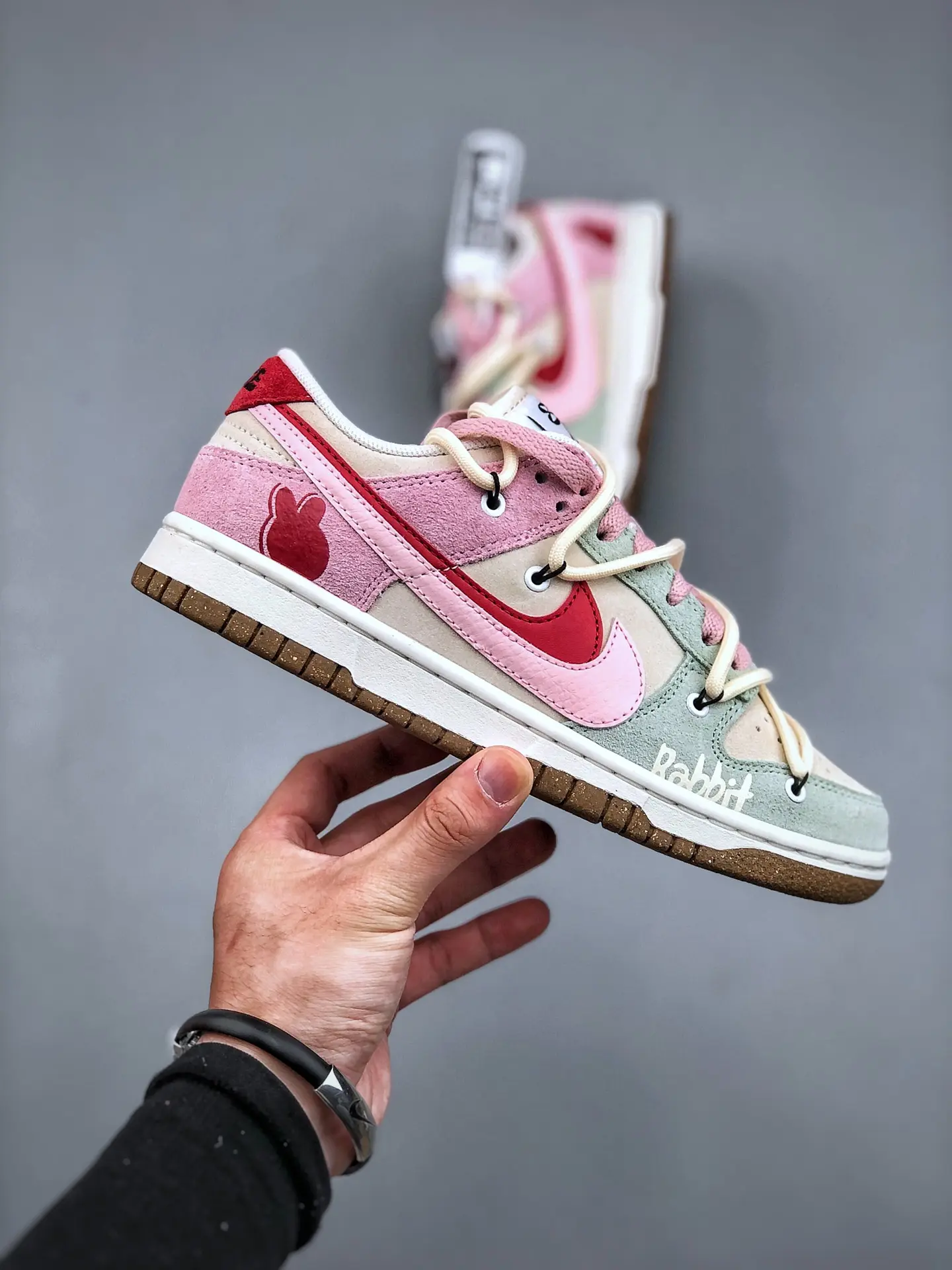 Replica Nike SB Dunk Low '85 Year of the Rabbit: Pink Red Black DO9457 Review | YtaYta