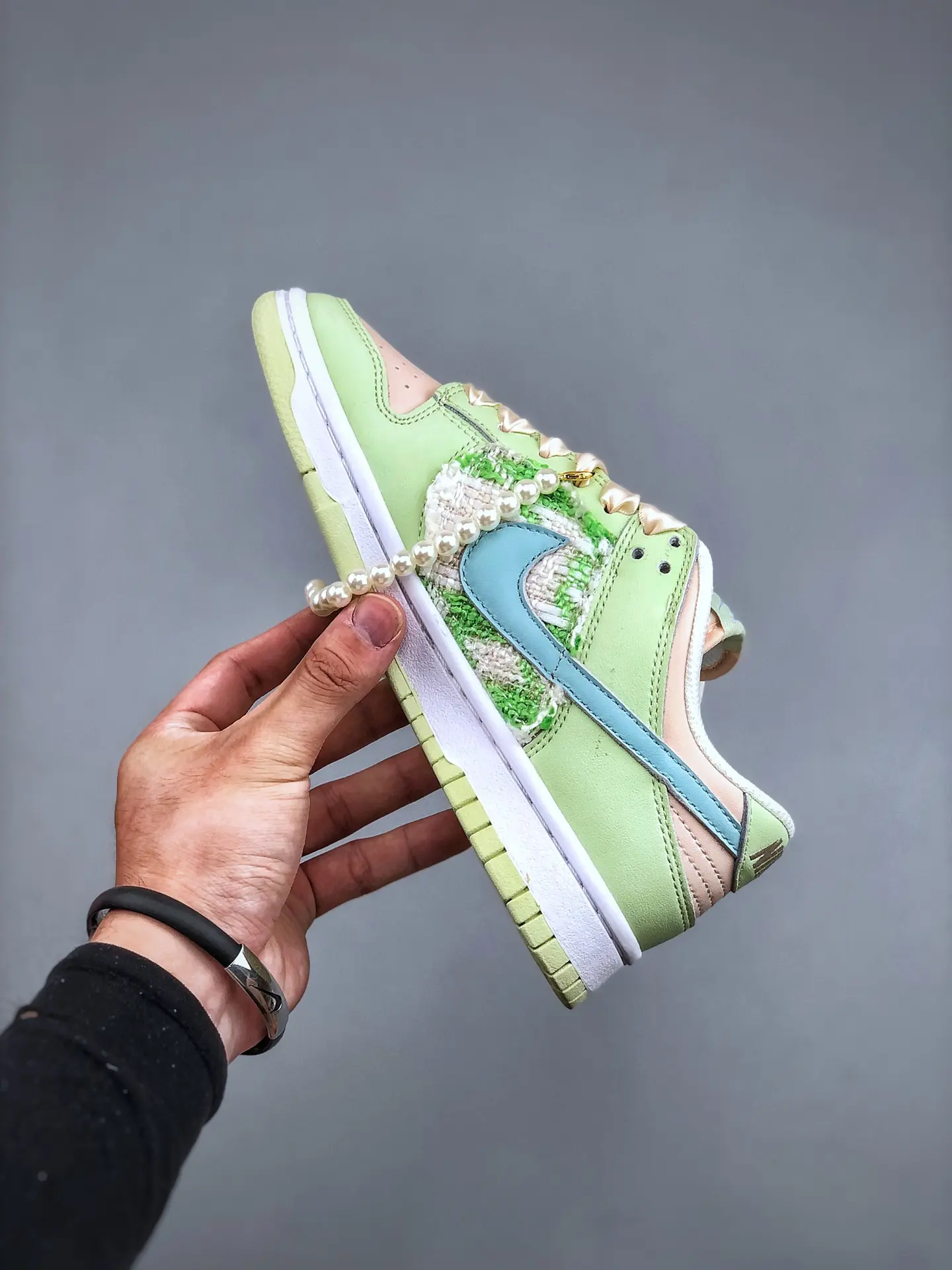 Replica Fake Rep Nike Dunk Low Light Soft Pink/Lime Ice - A Detailed Look | YtaYta