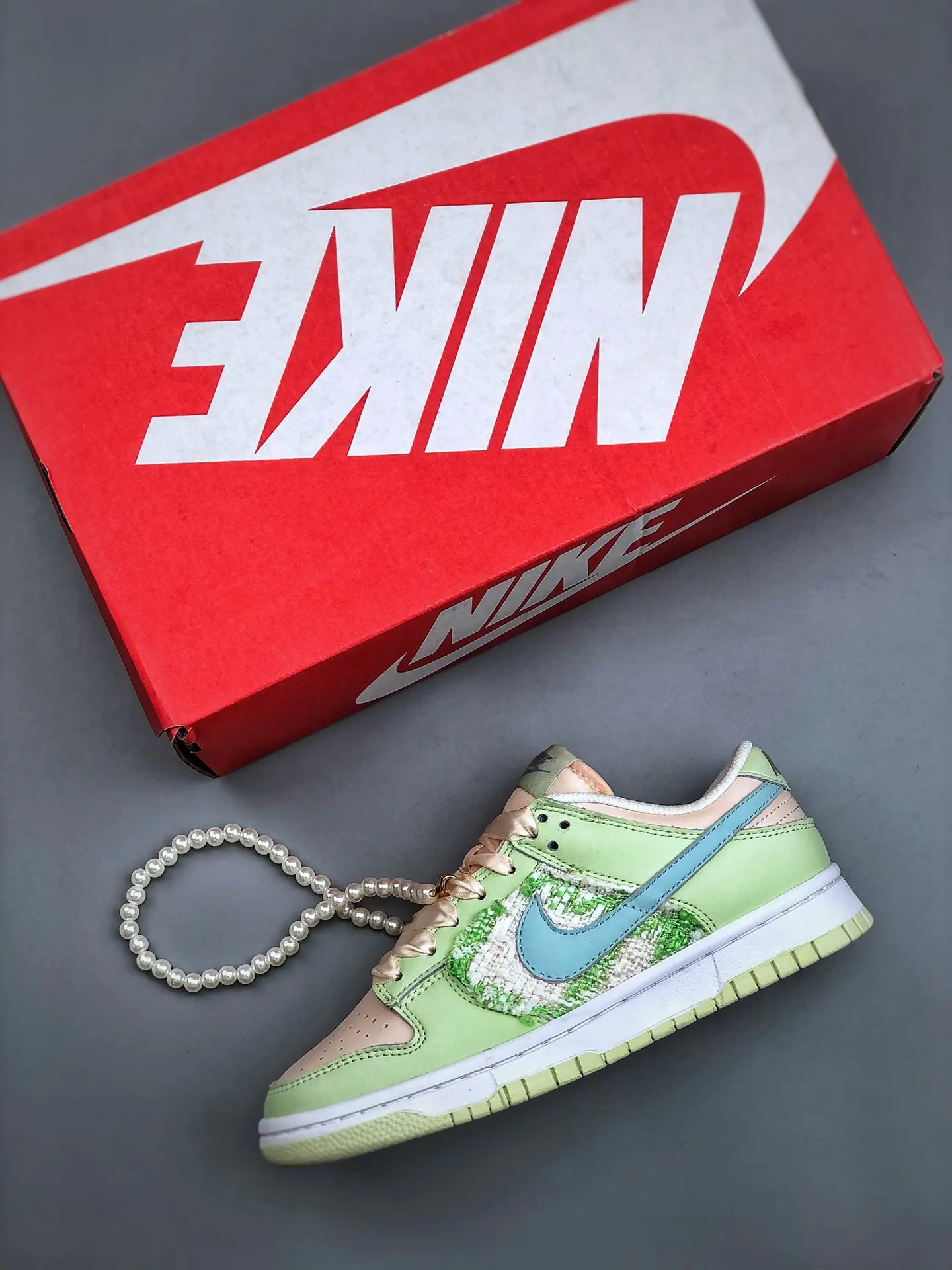 Replica Fake Rep Nike Dunk Low Light Soft Pink/Lime Ice - A Detailed Look | YtaYta