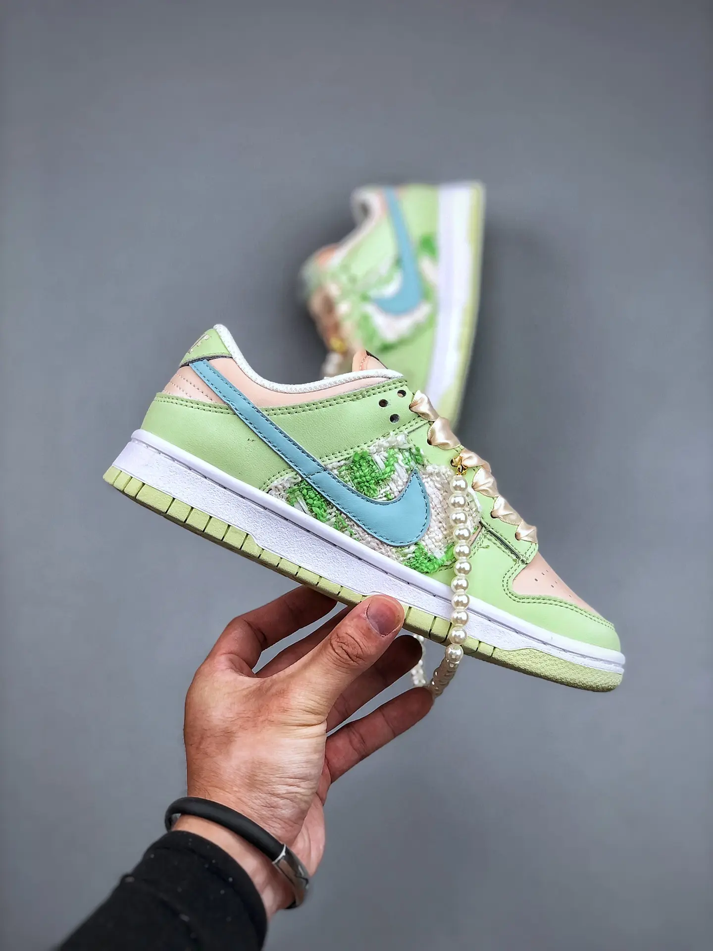 Replica Fake Rep Nike Dunk Low Light Soft Pink/Lime Ice - A Detailed Look | YtaYta