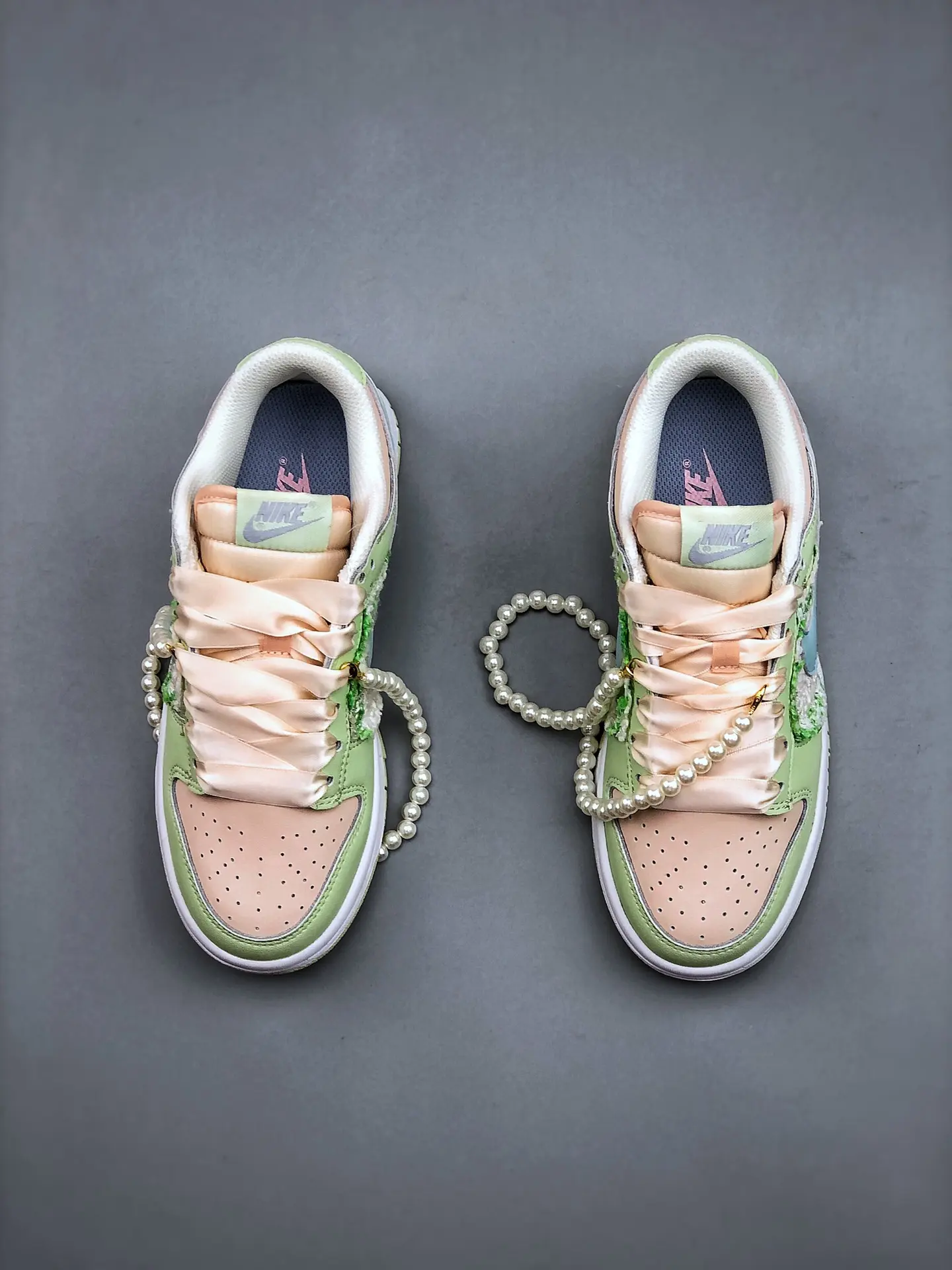 Replica Fake Rep Nike Dunk Low Light Soft Pink/Lime Ice - A Detailed Look | YtaYta