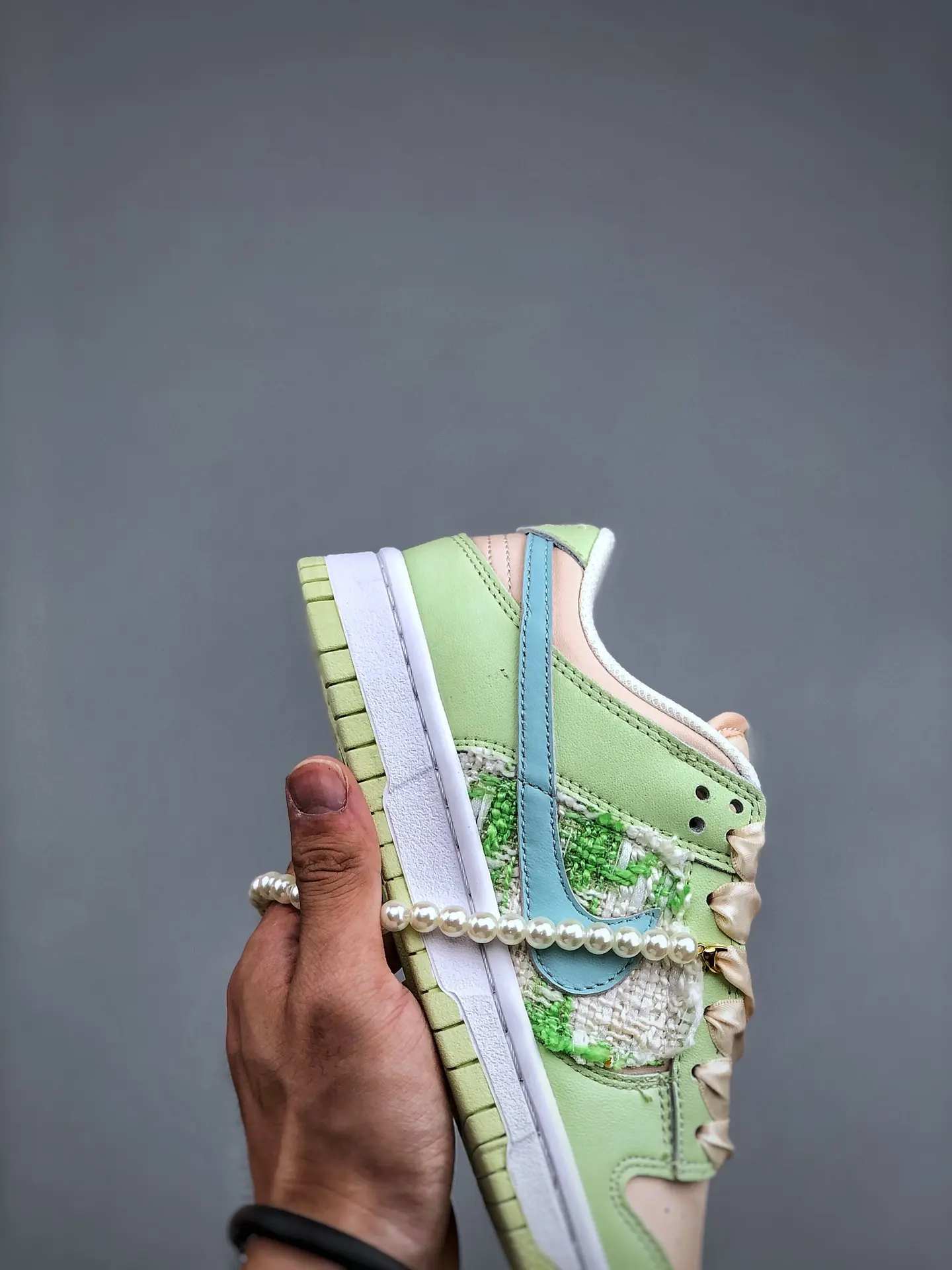 Replica Fake Rep Nike Dunk Low Light Soft Pink/Lime Ice - A Detailed Look | YtaYta