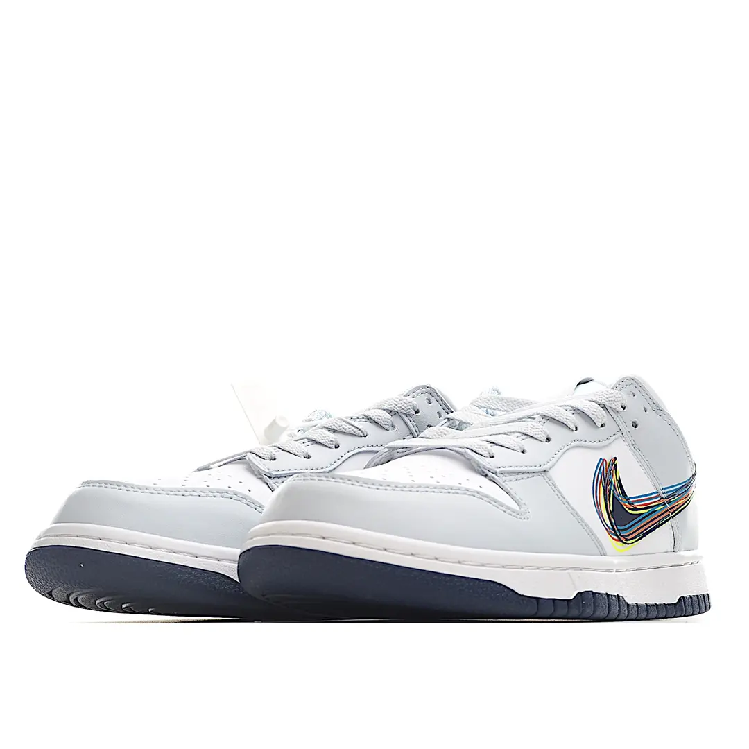 The Nike Dunk Low 3D Swoosh White Grey Navy Replica: A Comprehensive Review | YtaYta