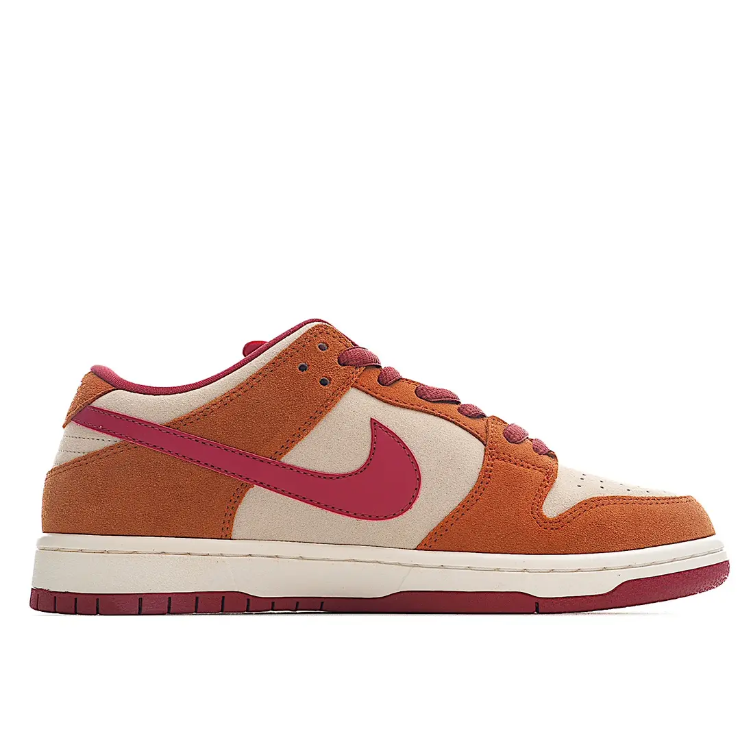 Nike SB Dunk Low Pro Dark Russet Cedar Summit White Replica Review | YtaYta