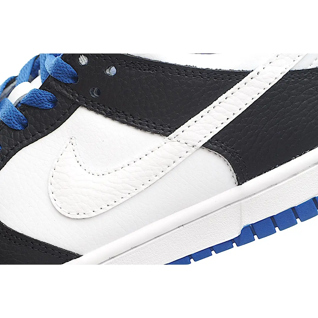 Replica Nike SB Dunk Low Sneakers: White Black Game Royal Review | YtaYta