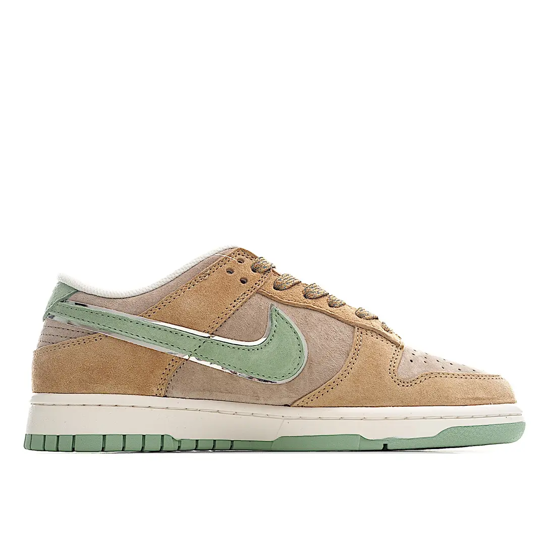 Otomo Katsuhiro x Nike SB Dunk Low Steamboy OST Brown Green Silver Replica Review | YtaYta