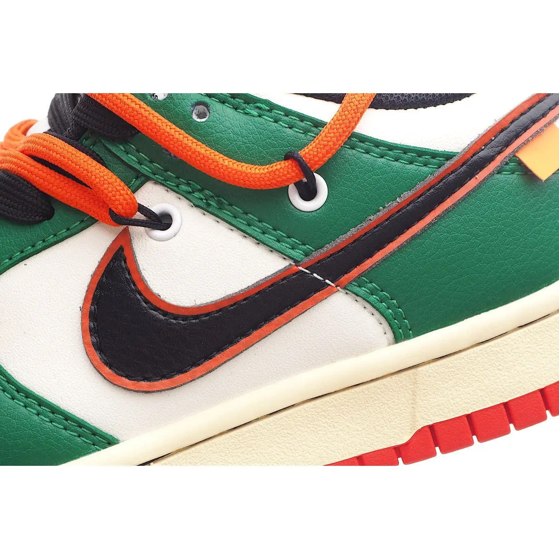 Off-White x Nike Dunk Low 'Pine Green' Replica Review | YtaYta