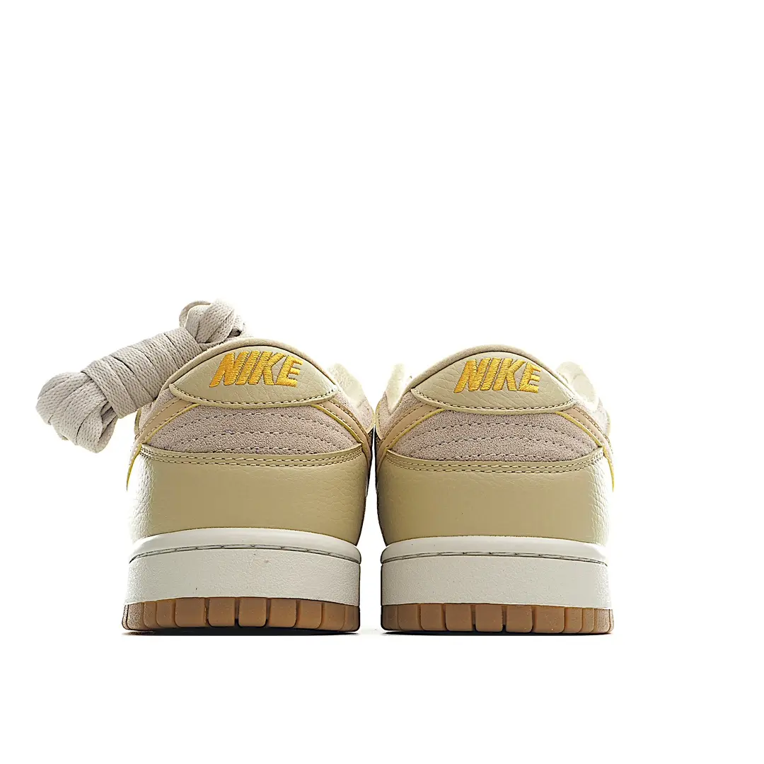 Nike Dunk Low 'Khaki Gum' Replica Review: Rattan/Wheat Grass University Gold | YtaYta