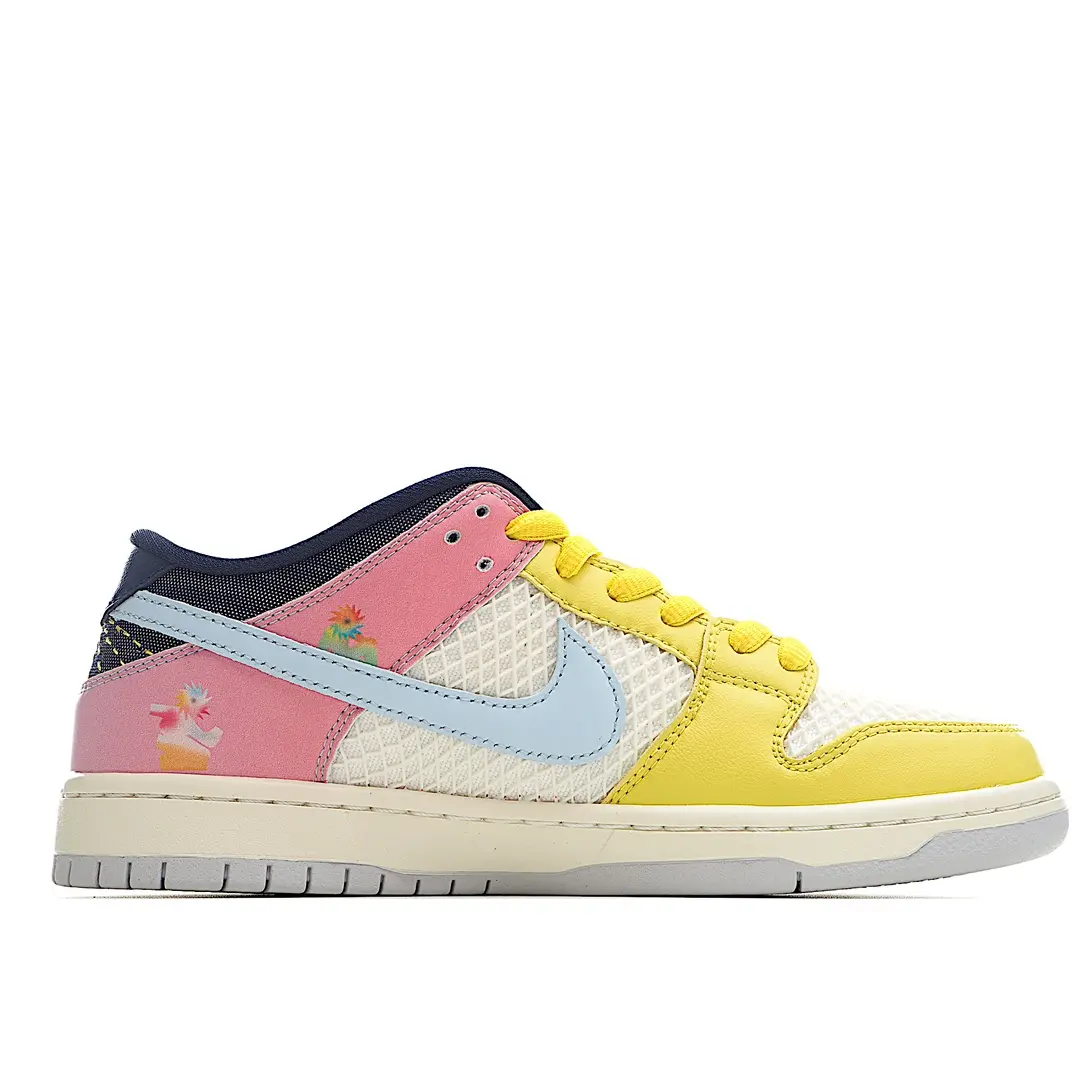 Nike SB Dunk Low Pro 'Be True' Replica Skate Shoes - Trans Joy Special | YtaYta