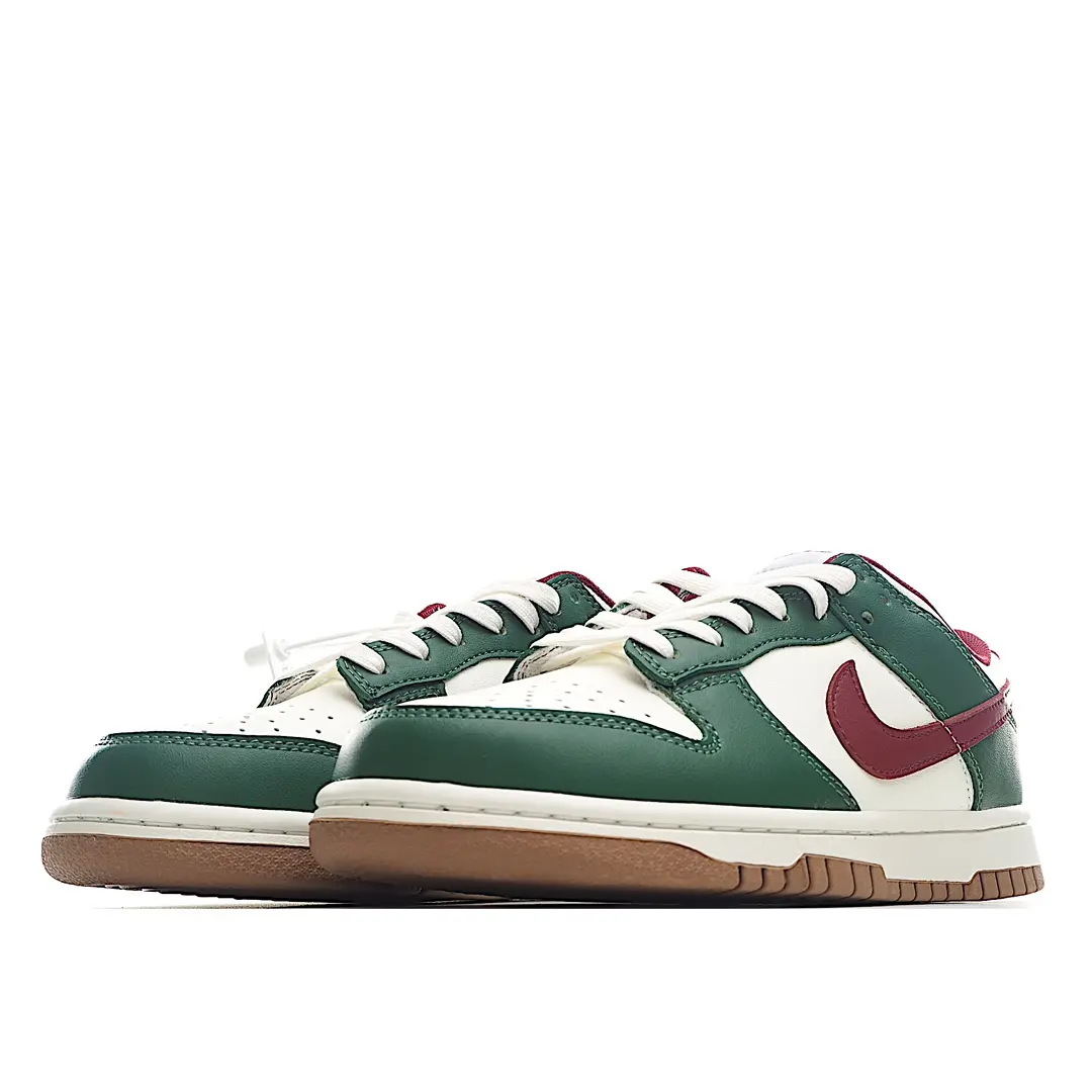 Nike Dunk Low Retro 'Gorge Green/Team Red' Replica Review | YtaYta