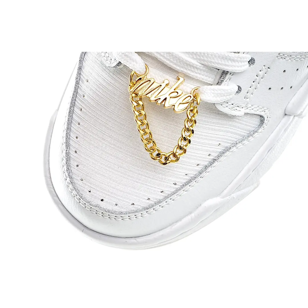 Replica Nike Dunk Low Disrupt White Metallic Gold Women's Sneakers Review | YtaYta