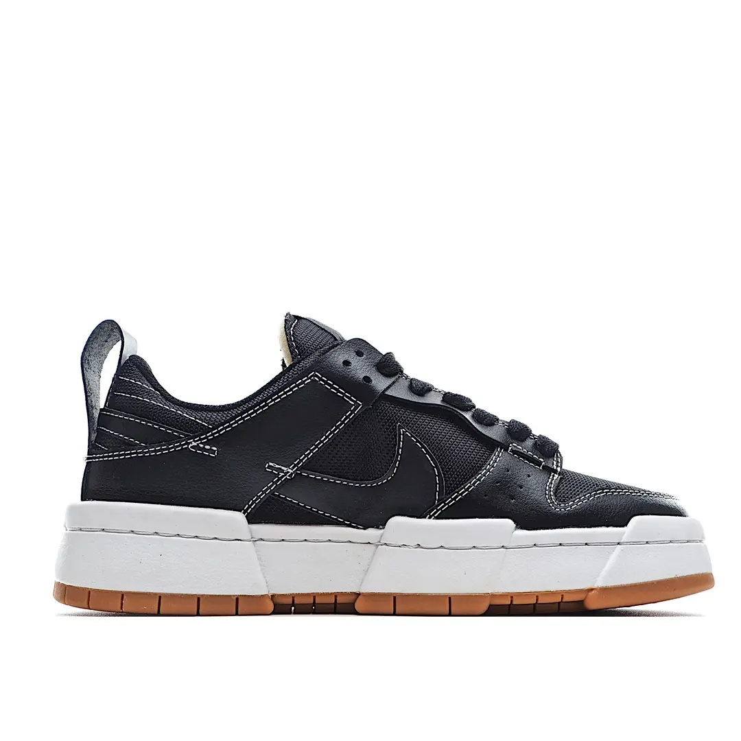 Nike Dunk Low Disrupt Black/Gum Women's Replica Sneakers Review | YtaYta