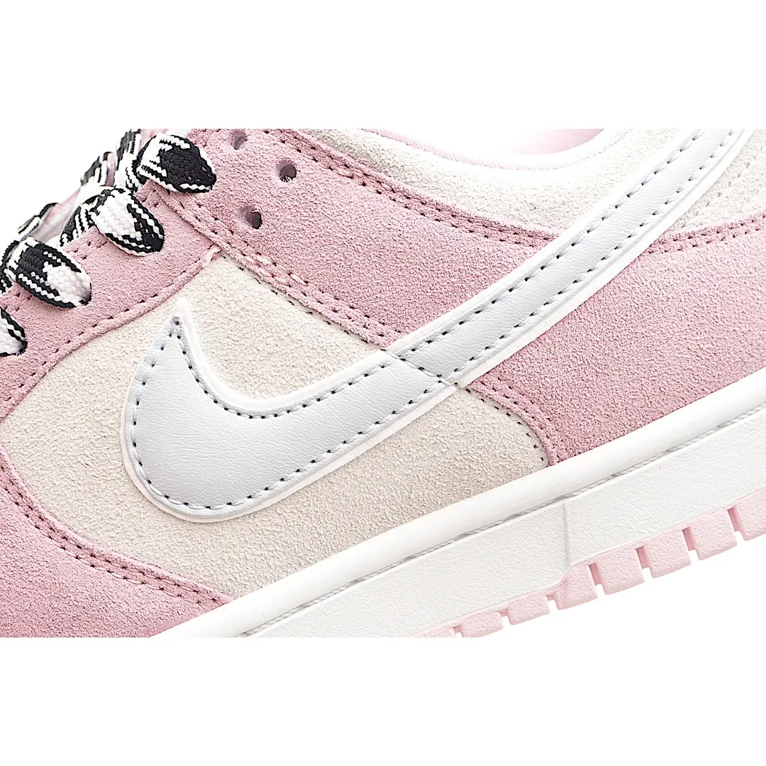 Authentic vs Replica Nike Dunk Low LX 'Pink Foam' Sneakers: A Detailed Comparison | YtaYta