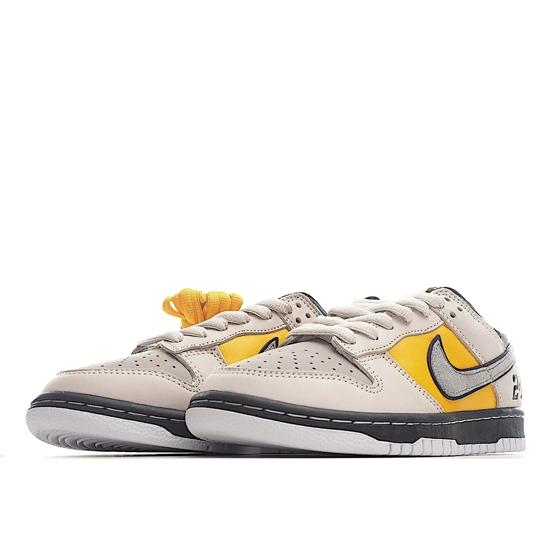 Nike SB Dunk Low Pro Kobe Yellow Green Light Grey Black LF2428 - The Ultimate Replica Review | YtaYta