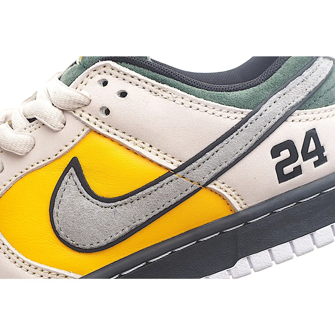 Nike SB Dunk Low Pro Kobe Yellow Green Light Grey Black LF2428 - The Ultimate Replica Review | YtaYta