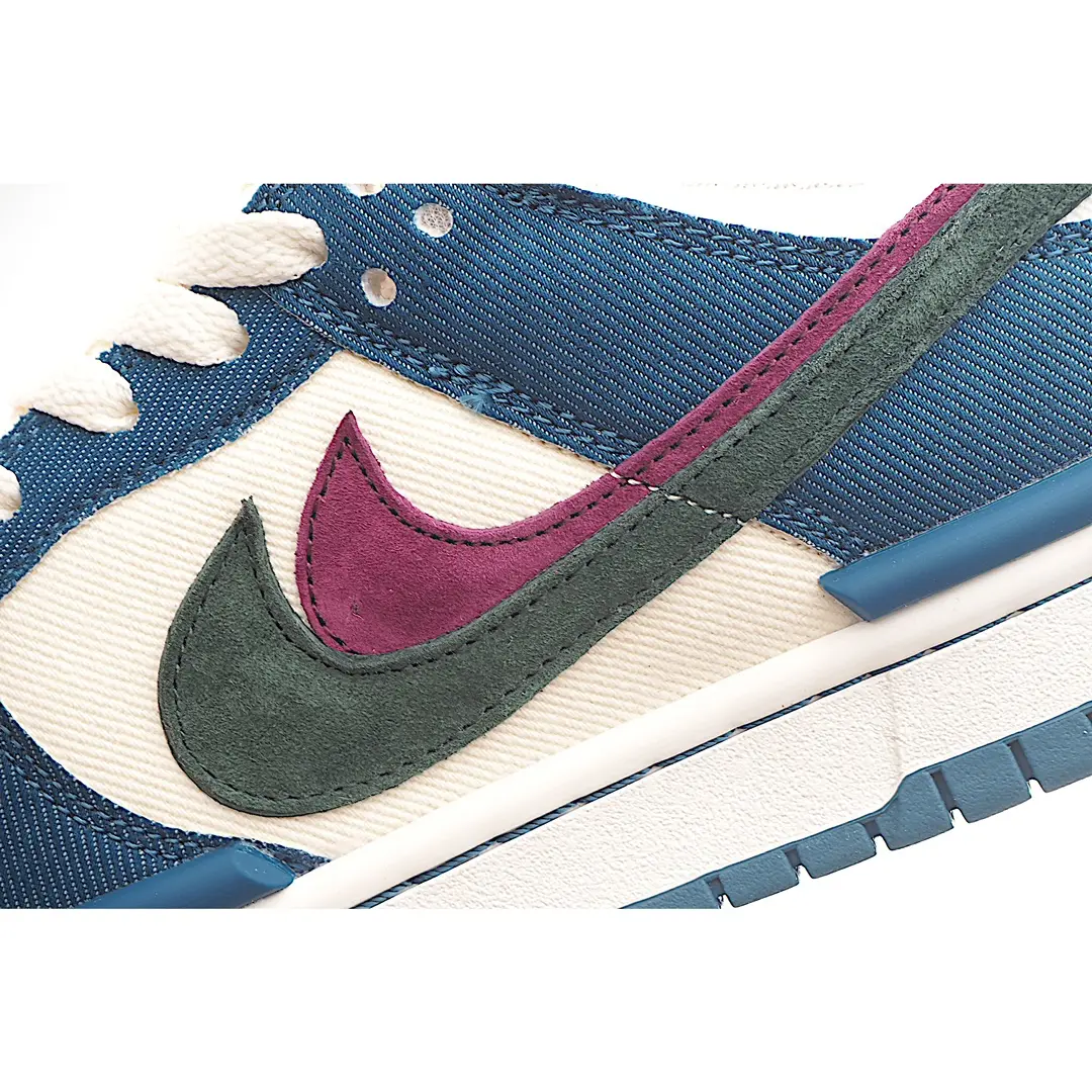 Otomo Katsuhiro x Nike SB Dunk Low Denim Blue Green Purple Replica Review | YtaYta