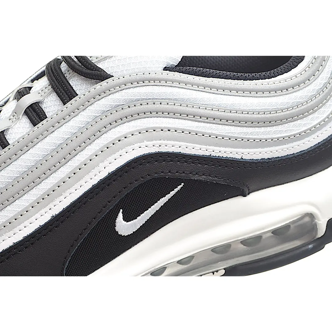 Unveiling the Replica Nike Air Max 97 Black/White-Reflect Silver | YtaYta