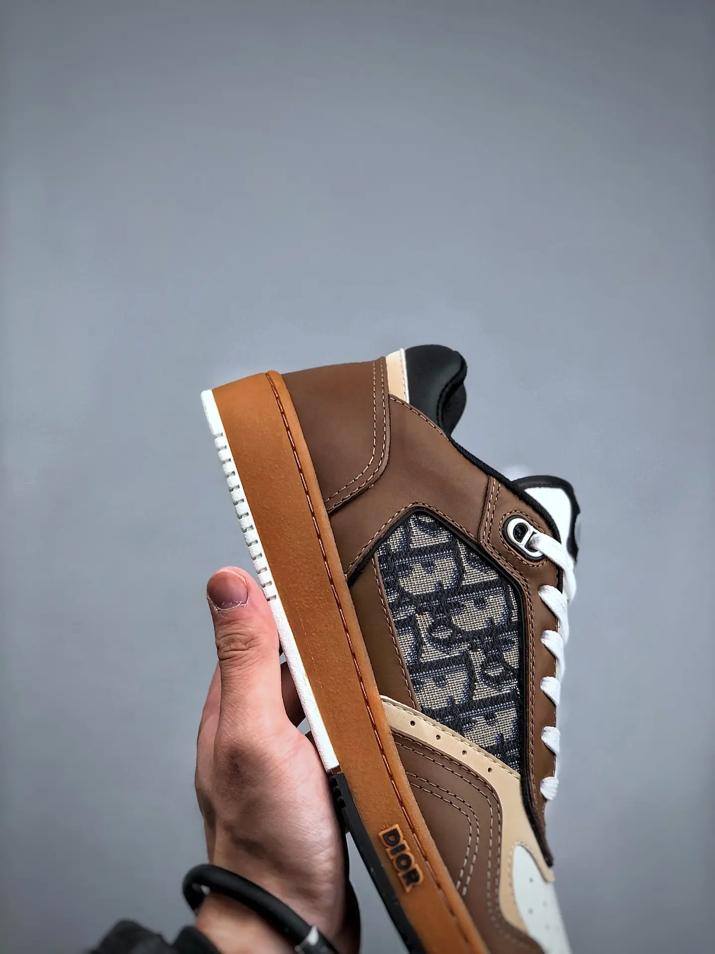 B27 Low-Top Sneaker Review: Brown, Cream & Dior Oblique Jacquard Masterpiece | YtaYta