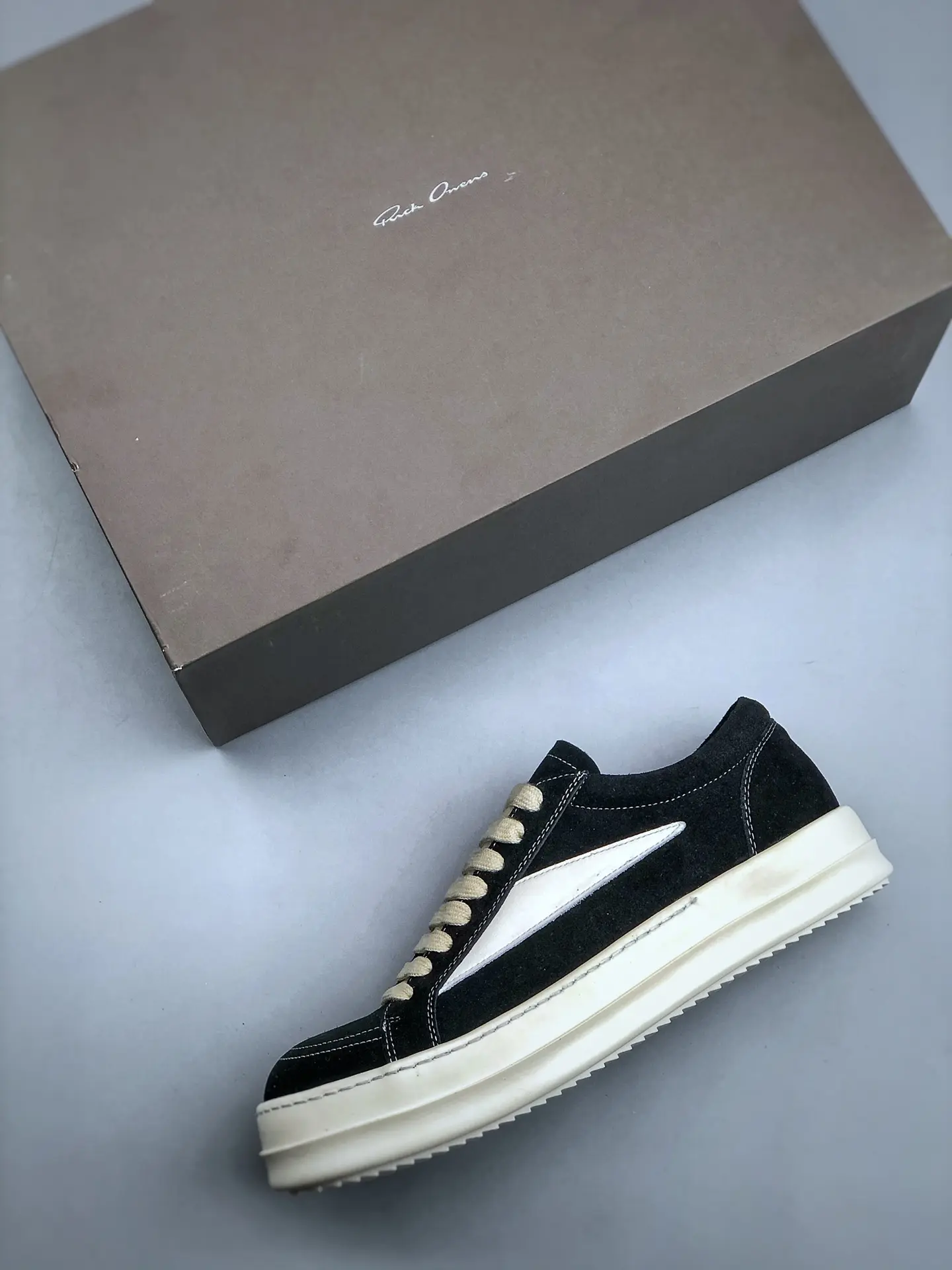 Rick Owens Strobe Vintage Low Black Suede: A Modern Classic | YtaYta