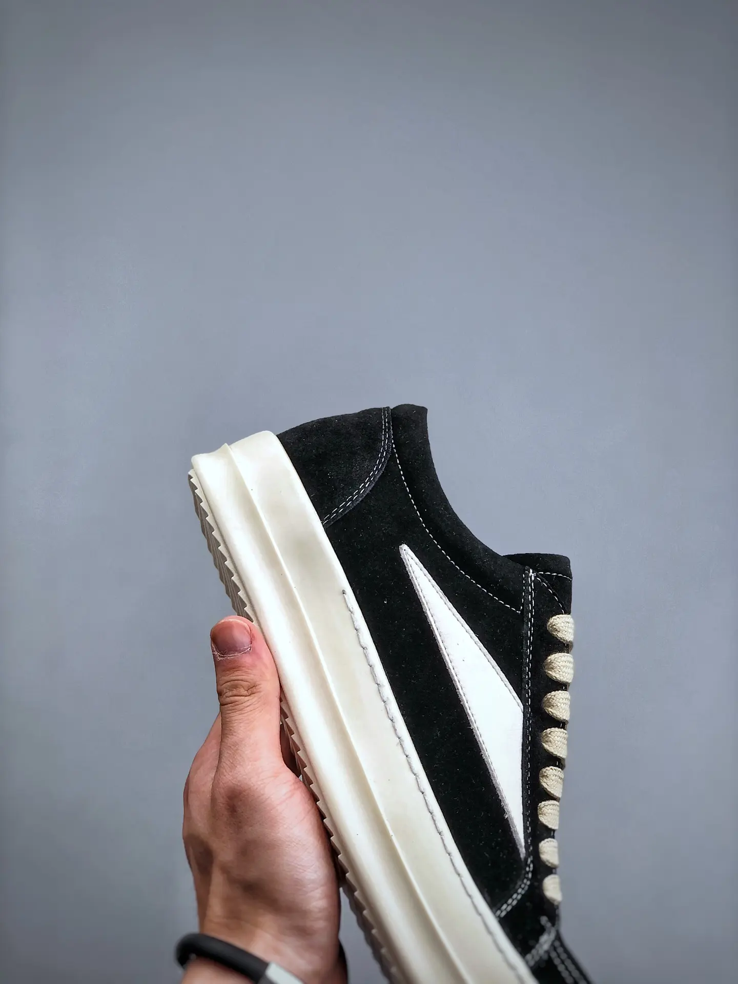 Rick Owens Strobe Vintage Low Black Suede: A Modern Classic | YtaYta