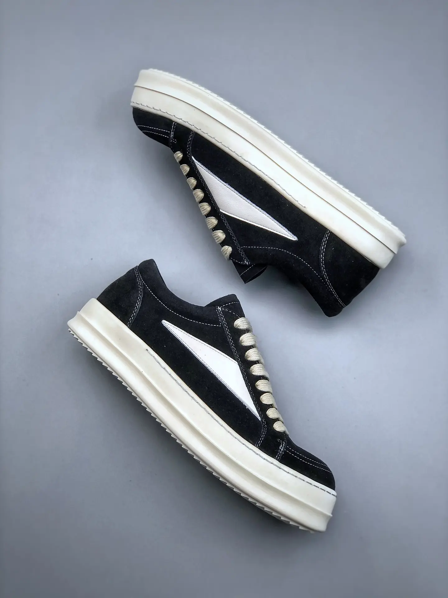 Rick Owens Strobe Vintage Low Black Suede: A Modern Classic | YtaYta