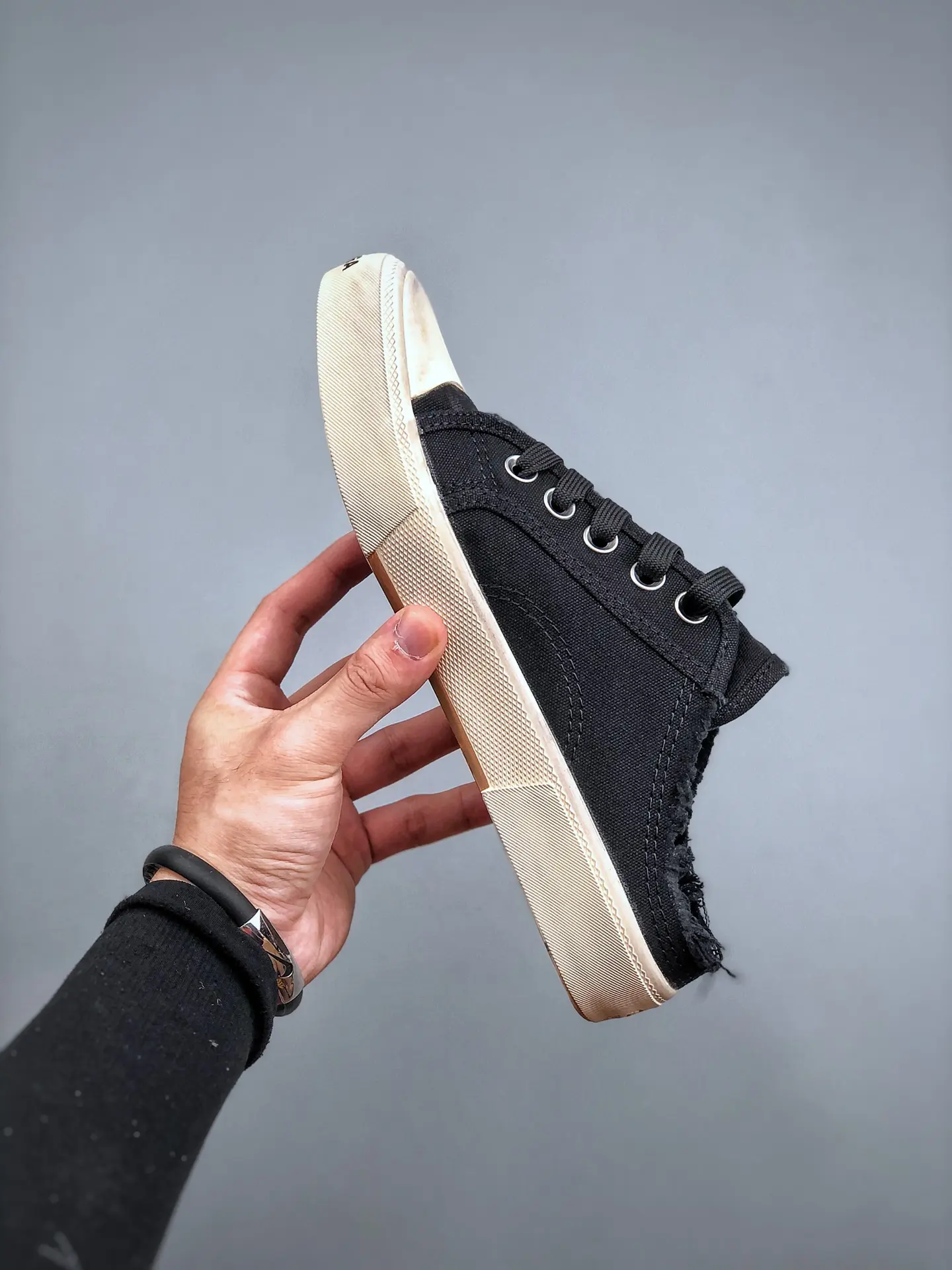 Balenciaga Paris Low Top Sneaker - Black - Women's Replica | YtaYta