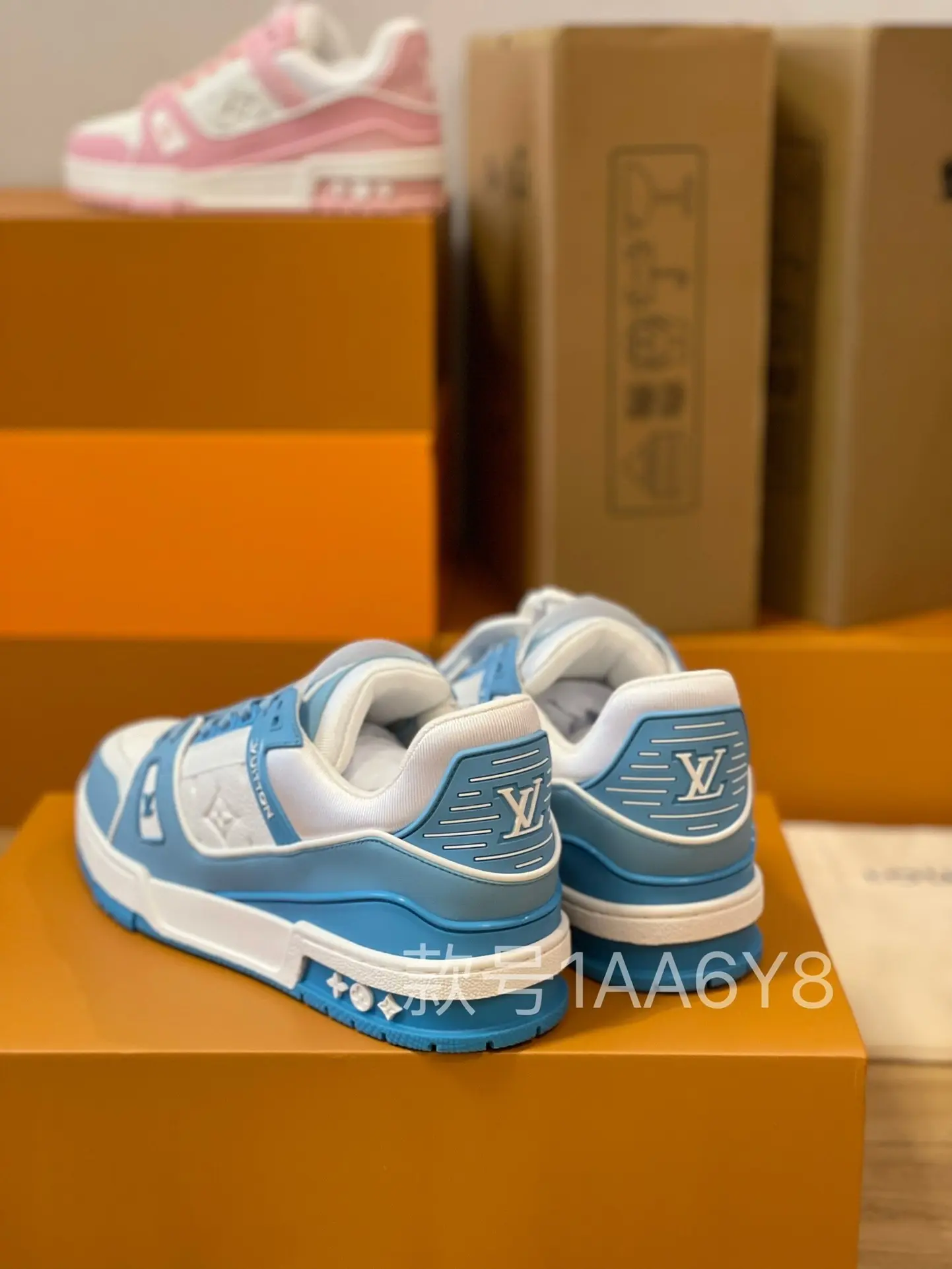 LOUIS VUITTON LV Trainer Sneaker Sky Blue Replica: A Comprehensive Review | YtaYta