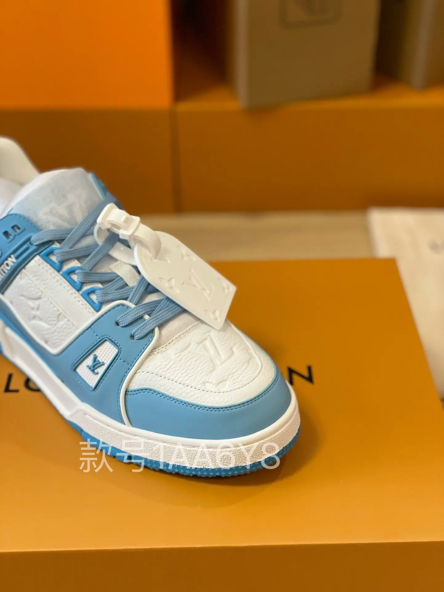 LOUIS VUITTON LV Trainer Sneaker Sky Blue Replica: A Comprehensive Review | YtaYta