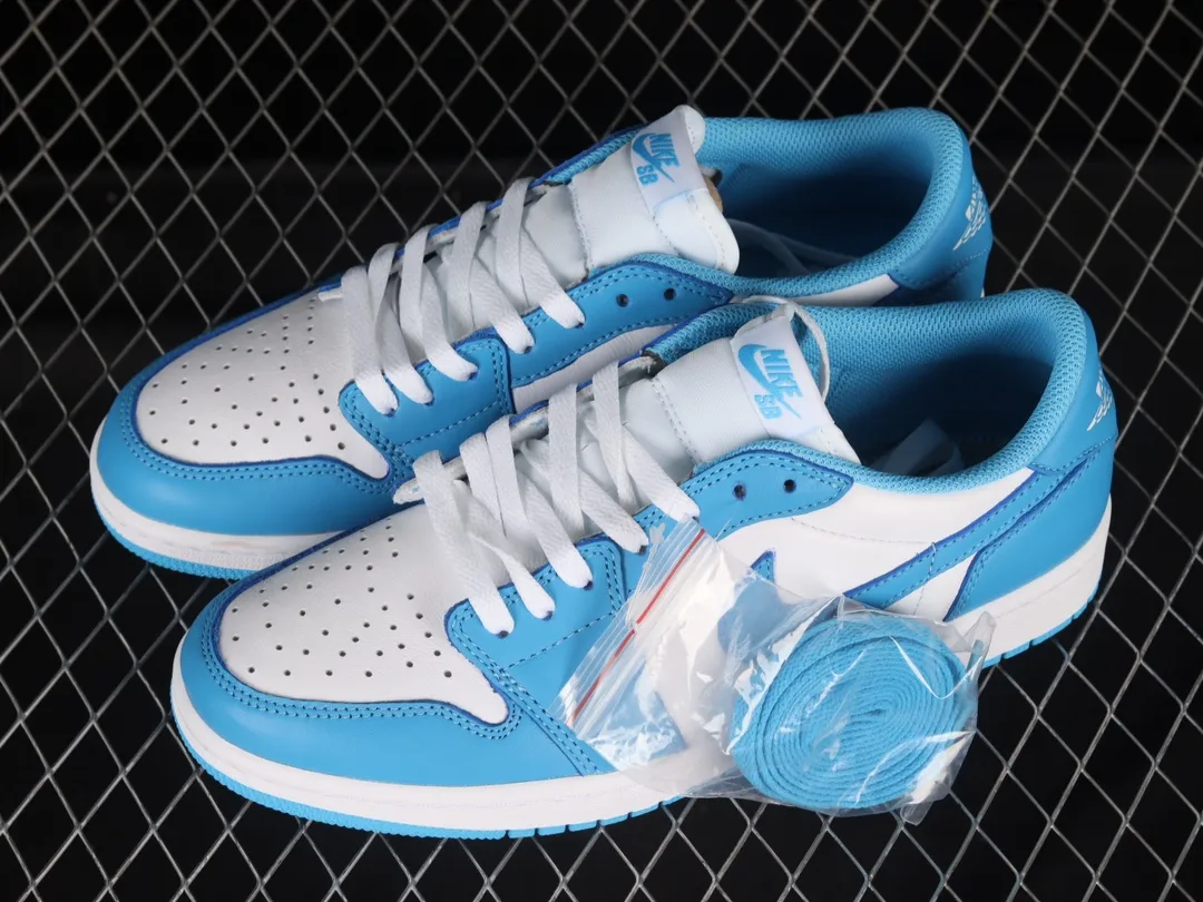 Eric Koston x Air Jordan 1 Low SB 'Powder Blue' Replica Review | YtaYta