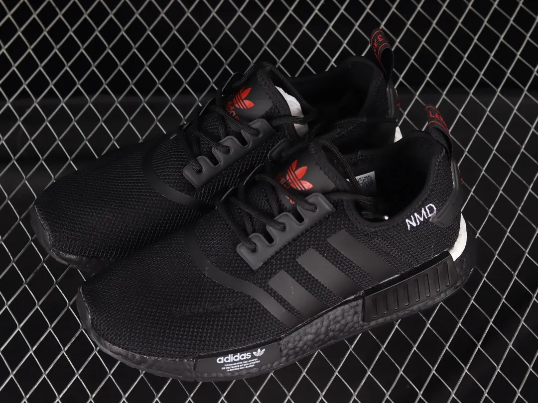 Adidas NMD R1 Replica Shoes - Black/White/Red Review | YtaYta