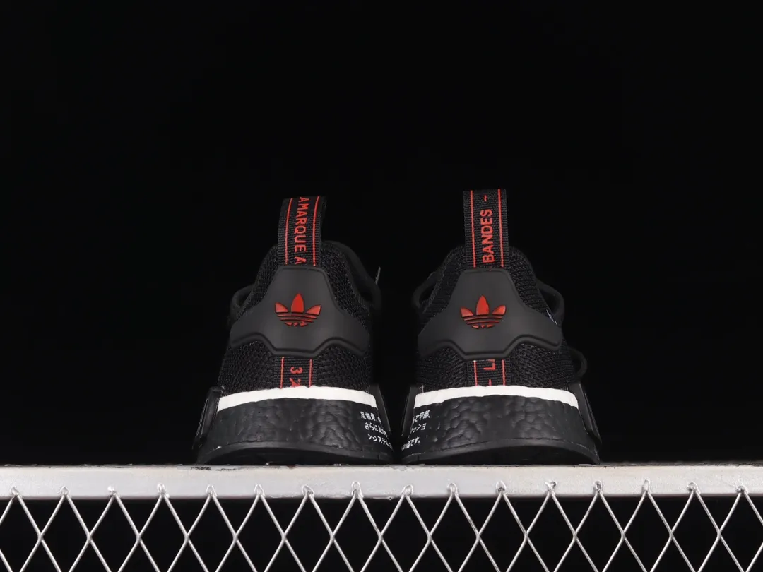 Adidas NMD R1 Replica Shoes - Black/White/Red Review | YtaYta