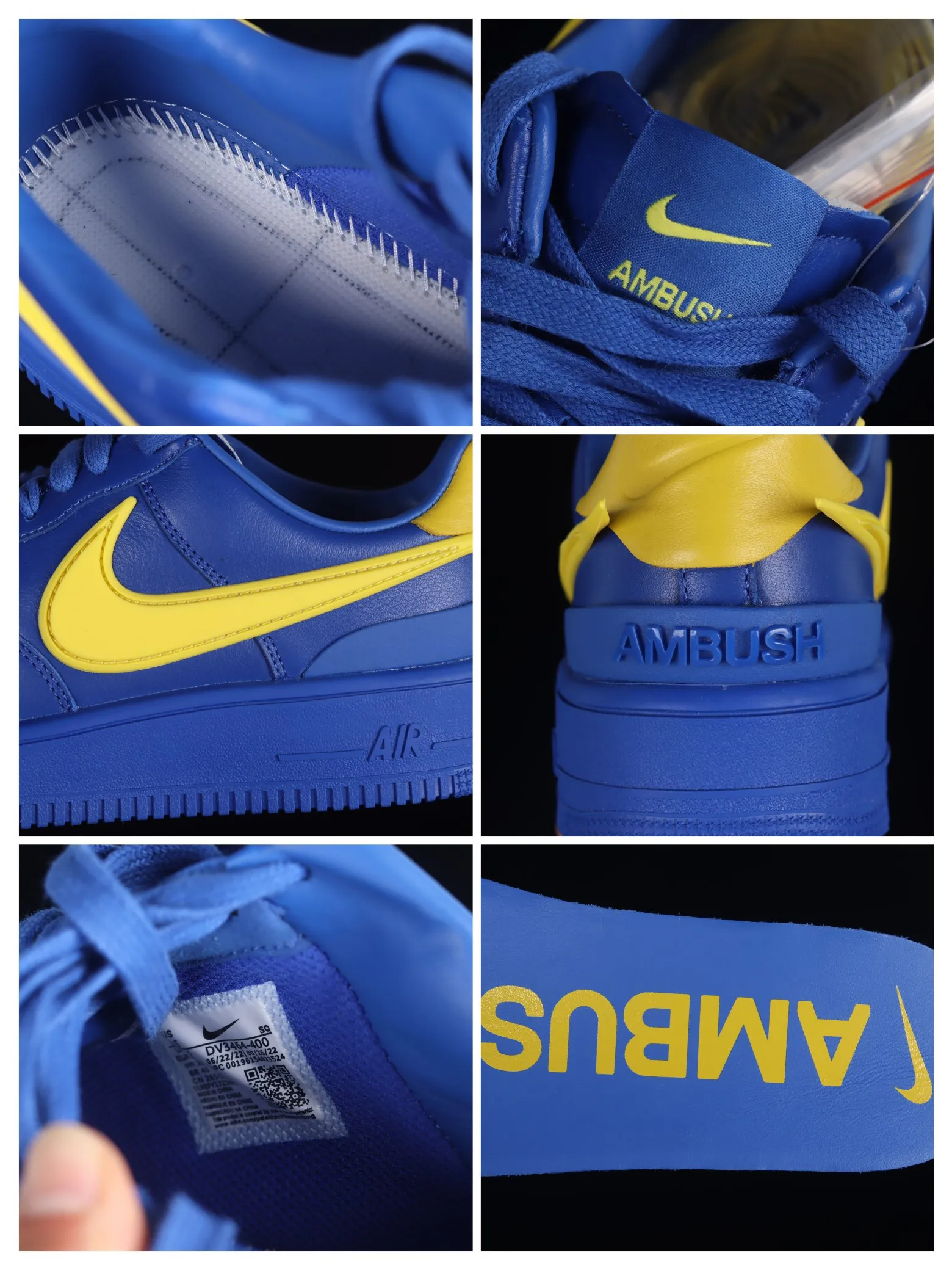 AMBUSH x Nike Air Force 1 Low 'Game Royal' Replica Review | YtaYta