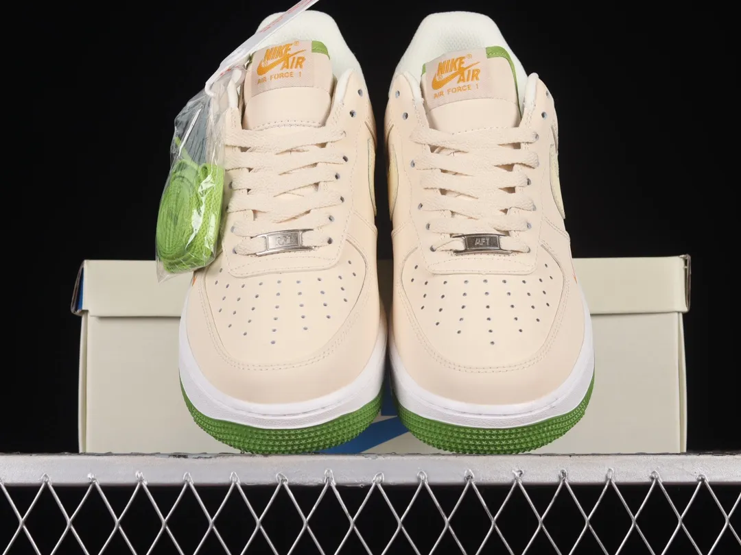 Replica Nike Air Force 1 07 Low BALENCIAGA Cream Green Orange: A Detailed Review | YtaYta