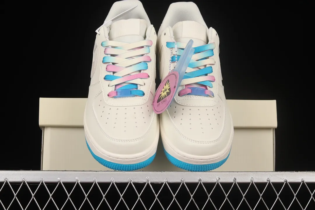 Nike Air Force 1 07 Low SU19 Rice White Blue Seven Color Replica Review | YtaYta