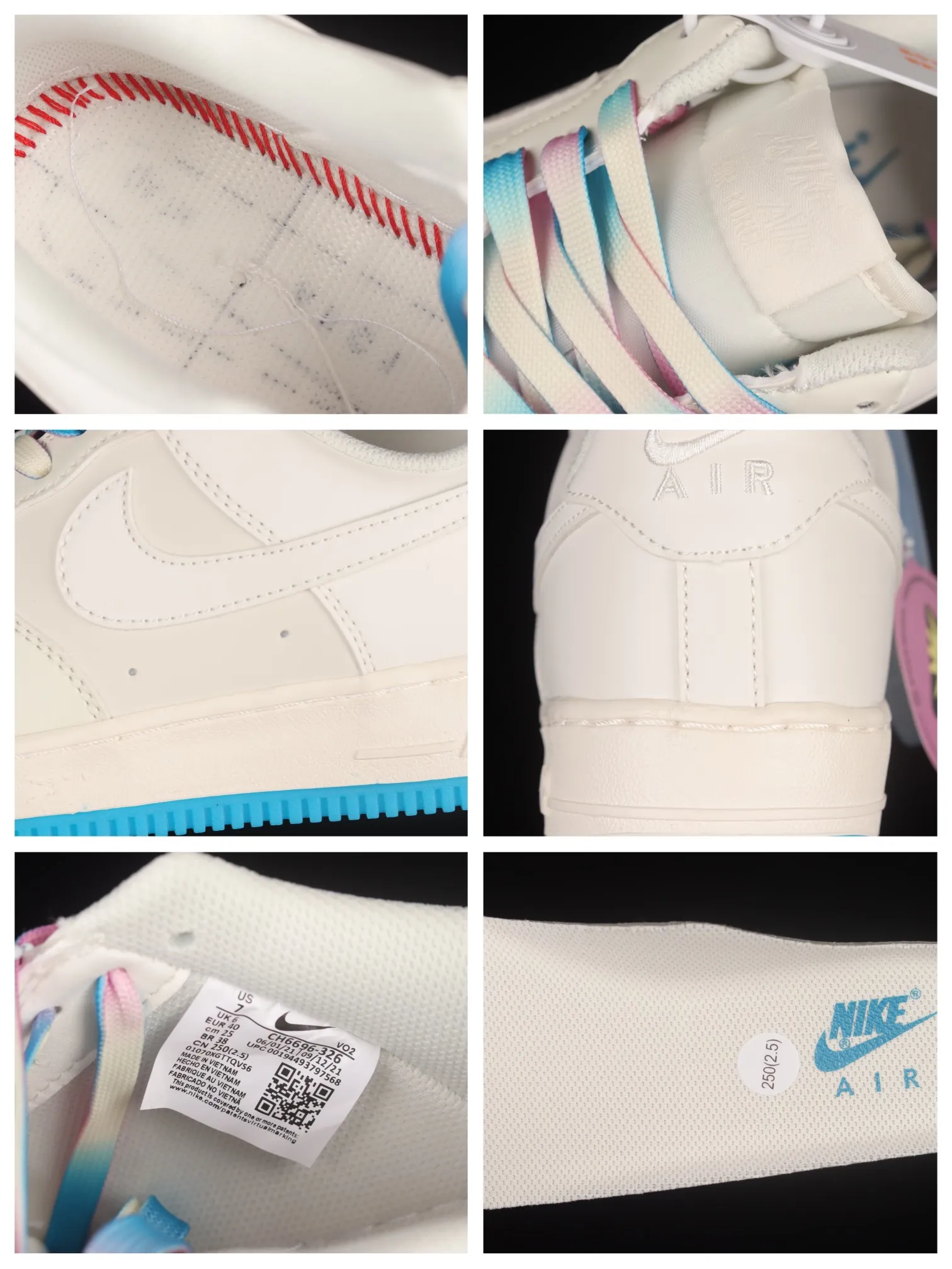 Nike Air Force 1 07 Low SU19 Rice White Blue Seven Color Replica Review | YtaYta