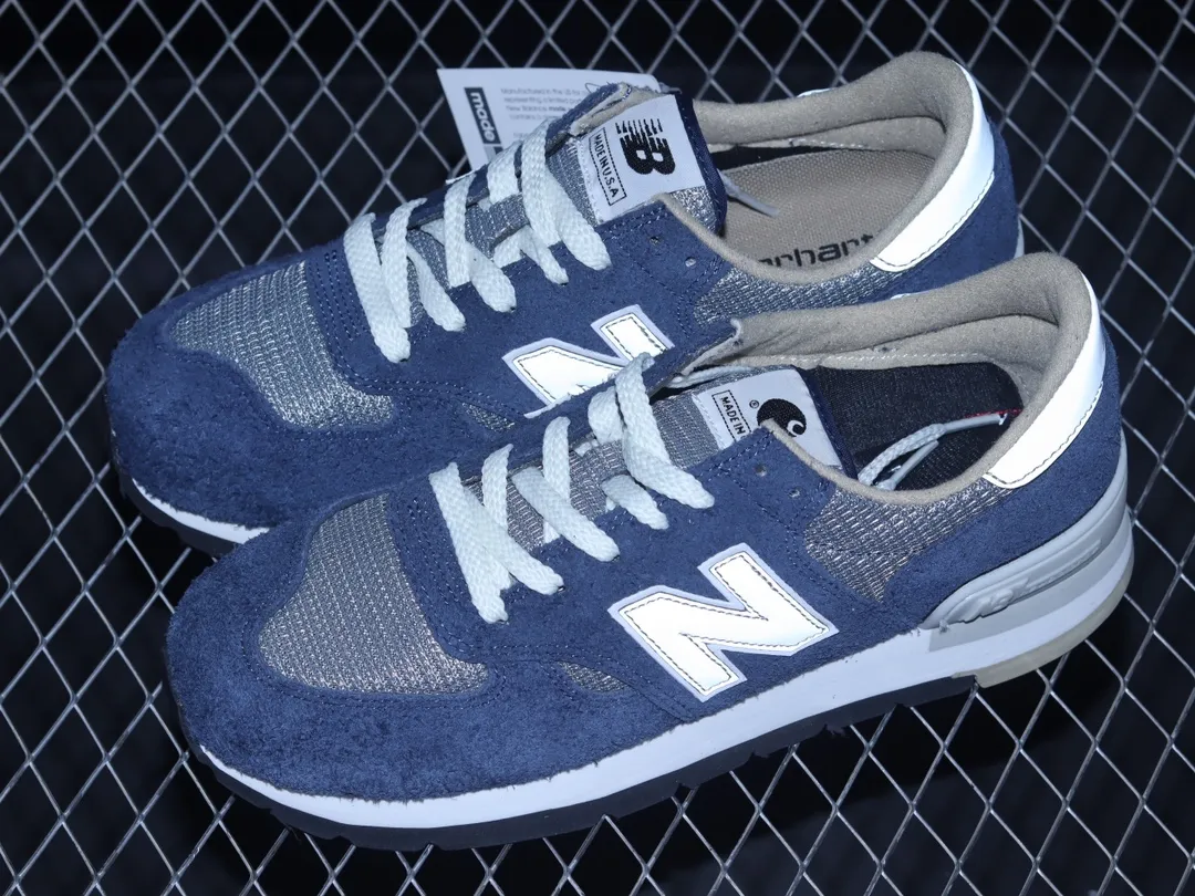 New Balance x Carhartt WIP 990v1 Blue - Replica Sneakers Review | YtaYta