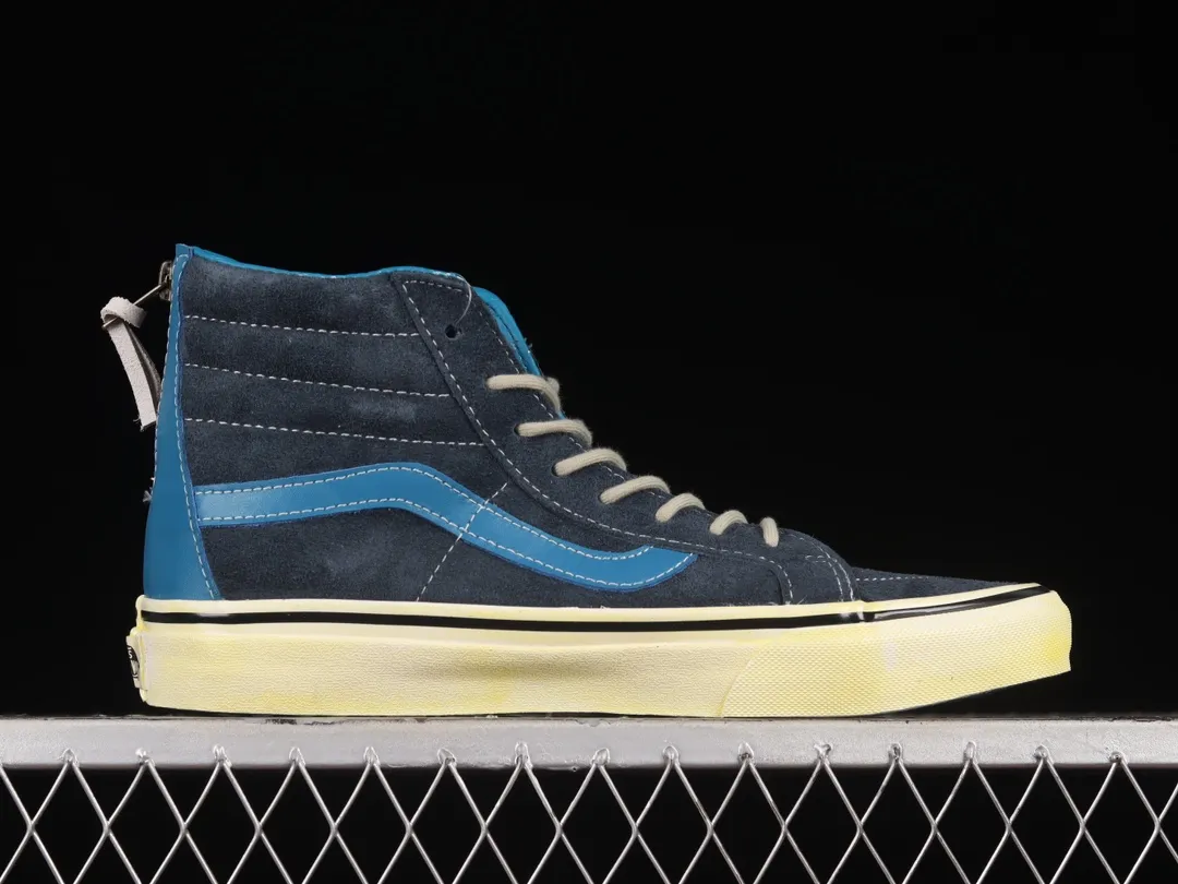 Vans x Liberaiders SK8-Hi Reissue Zip Navy Sneakers Replica Review | YtaYta