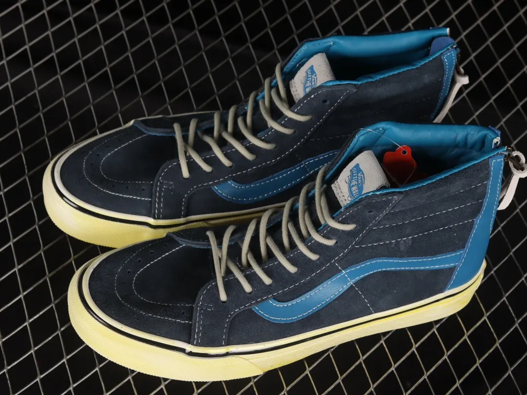 Vans x Liberaiders SK8-Hi Reissue Zip Navy Sneakers Replica Review | YtaYta